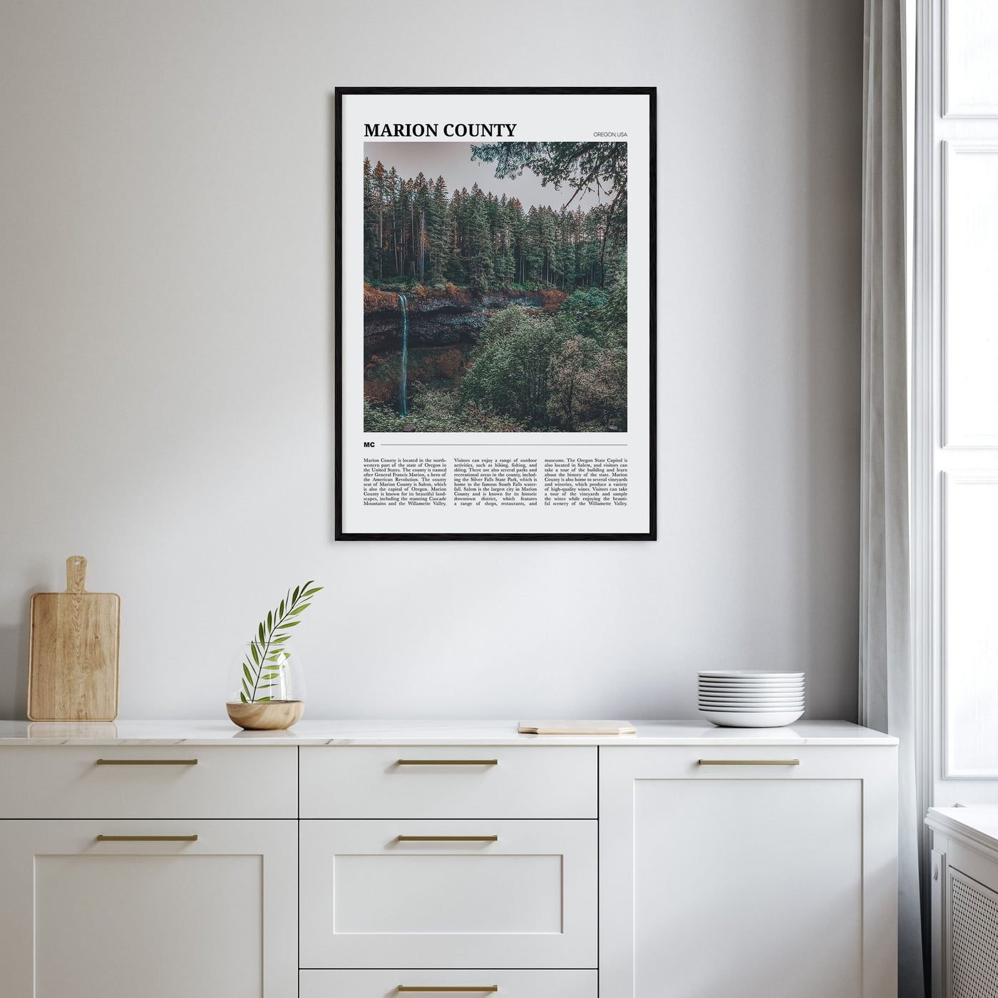 Marion County Travel Color Poster