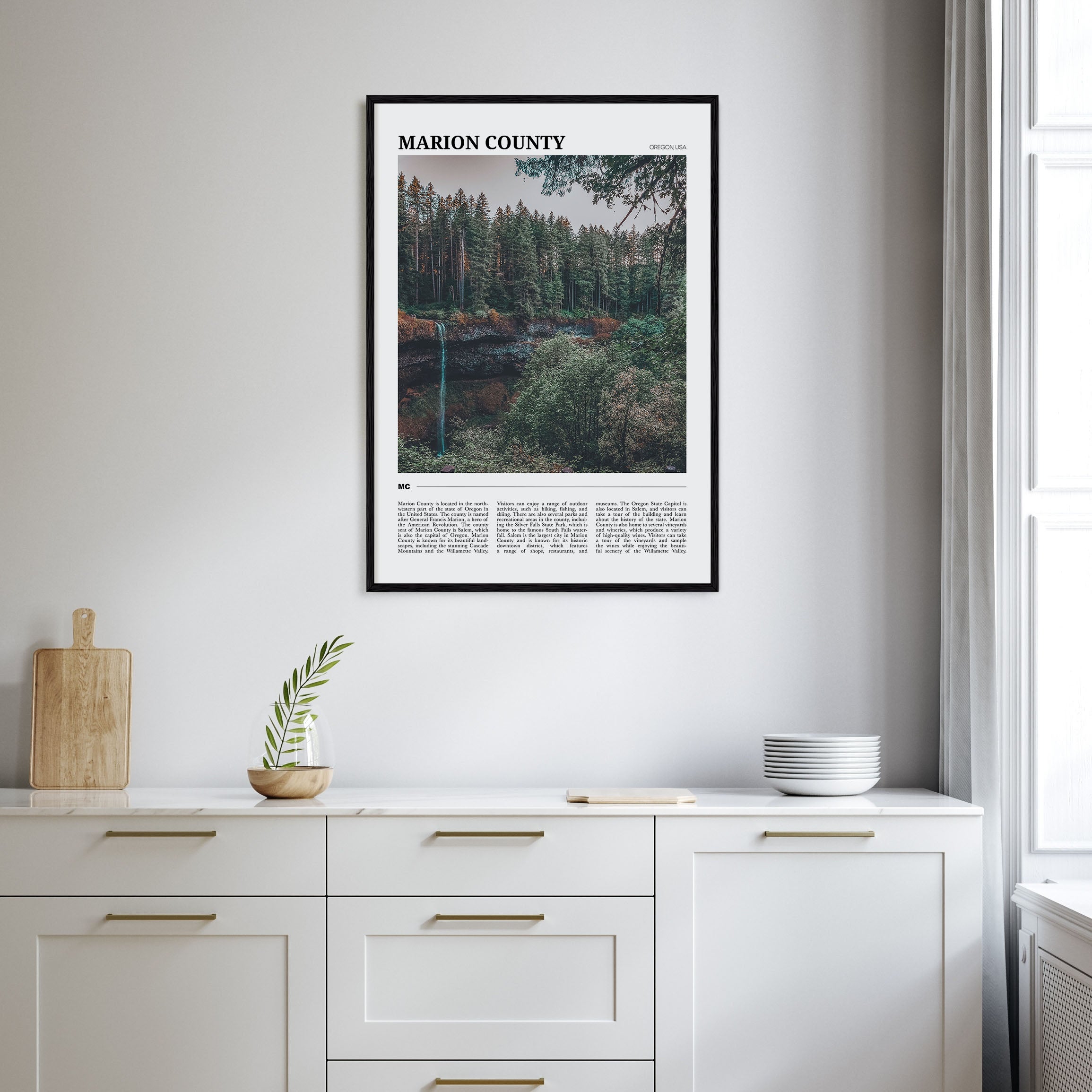 Marion County Travel Color Poster