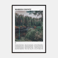 Marion County Travel Color Poster