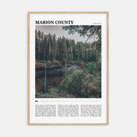 Marion County Travel Color Poster