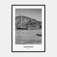 Marmaris Portrait B&W Poster