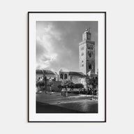 Marrakesh Photo B&W Poster