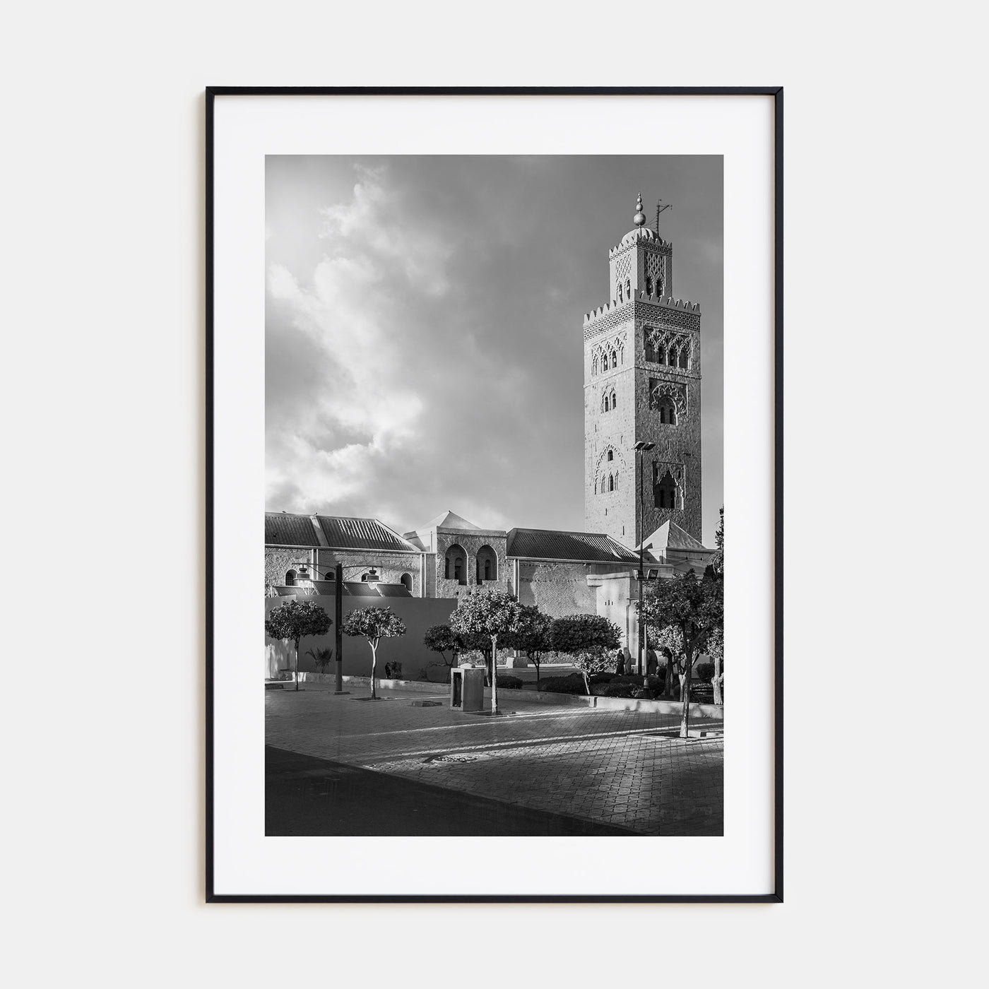 Marrakesh Photo B&W Poster
