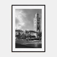Marrakesh Photo B&W Poster