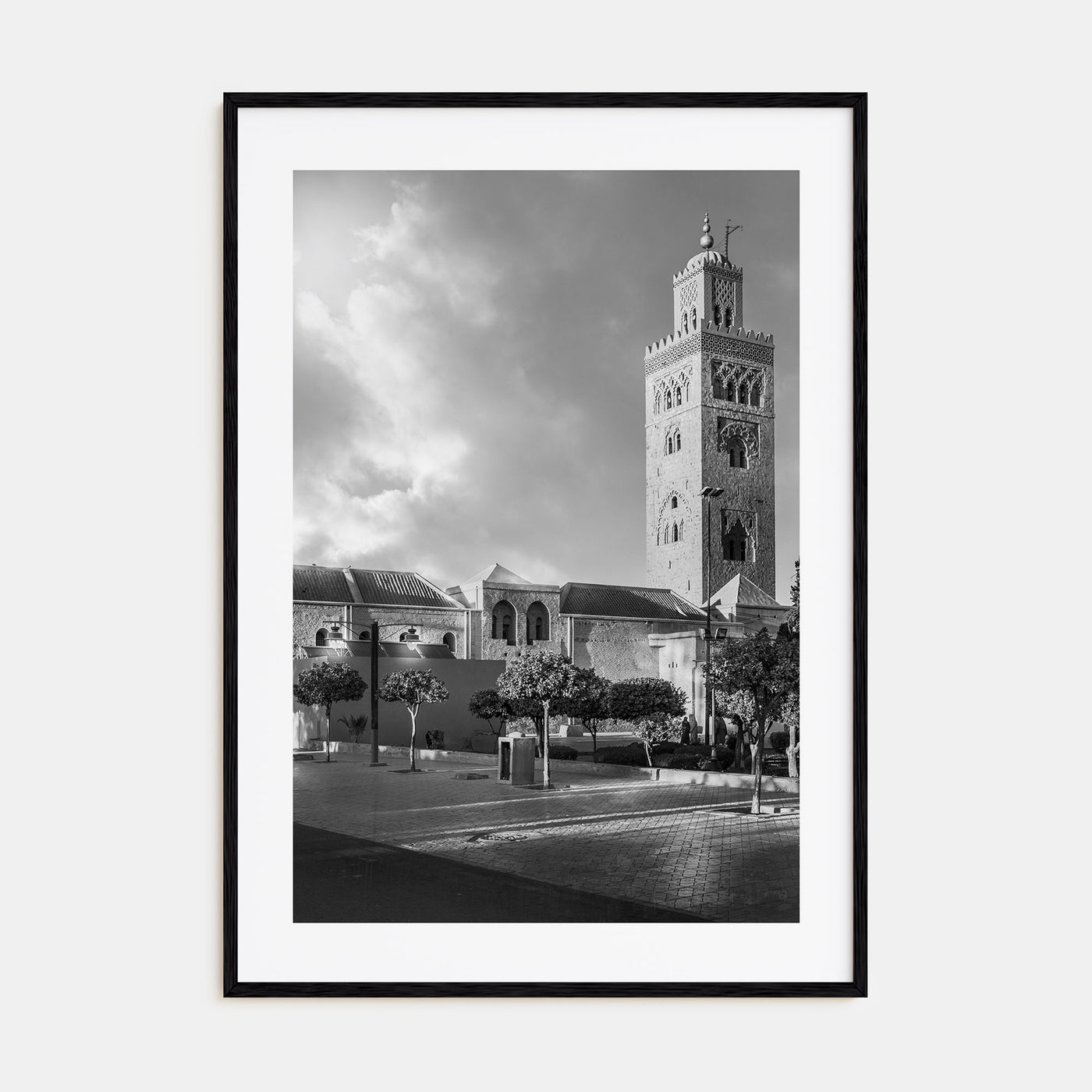 Marrakesh Photo B&W Poster