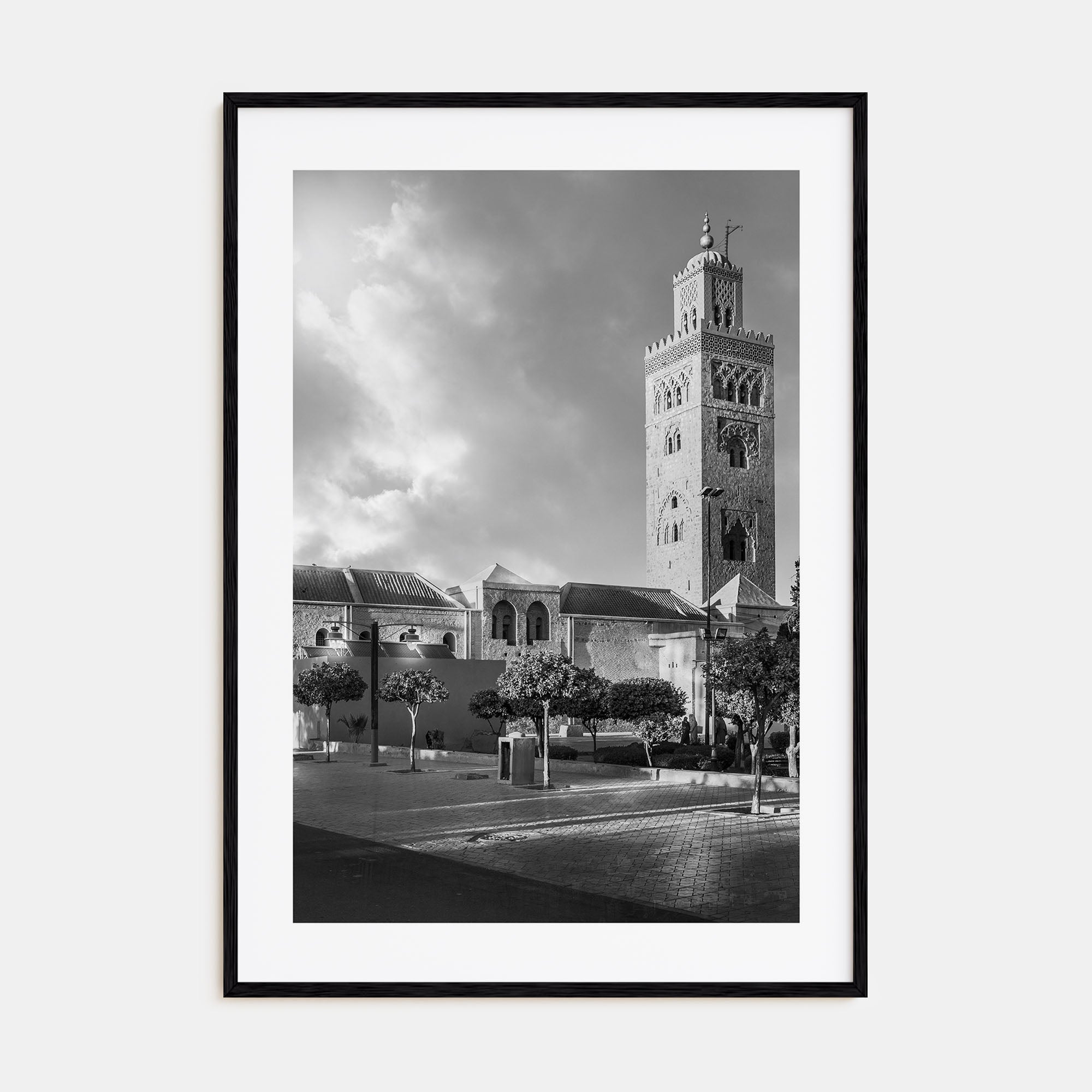 Marrakesh Photo B&W Poster