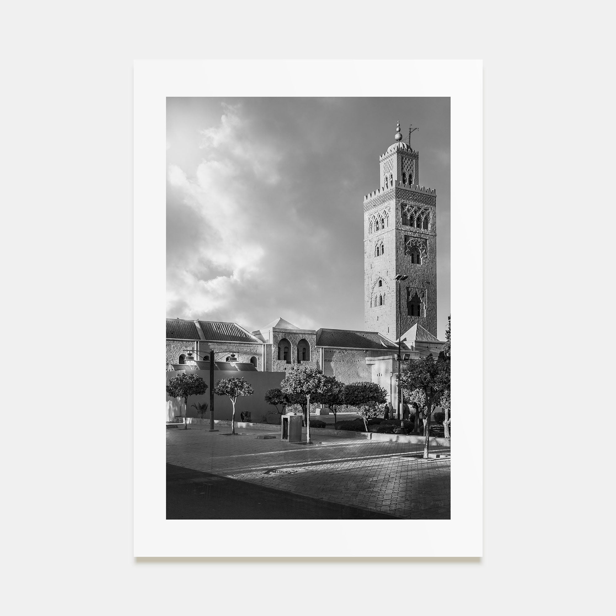 Marrakesh Photo B&W Poster