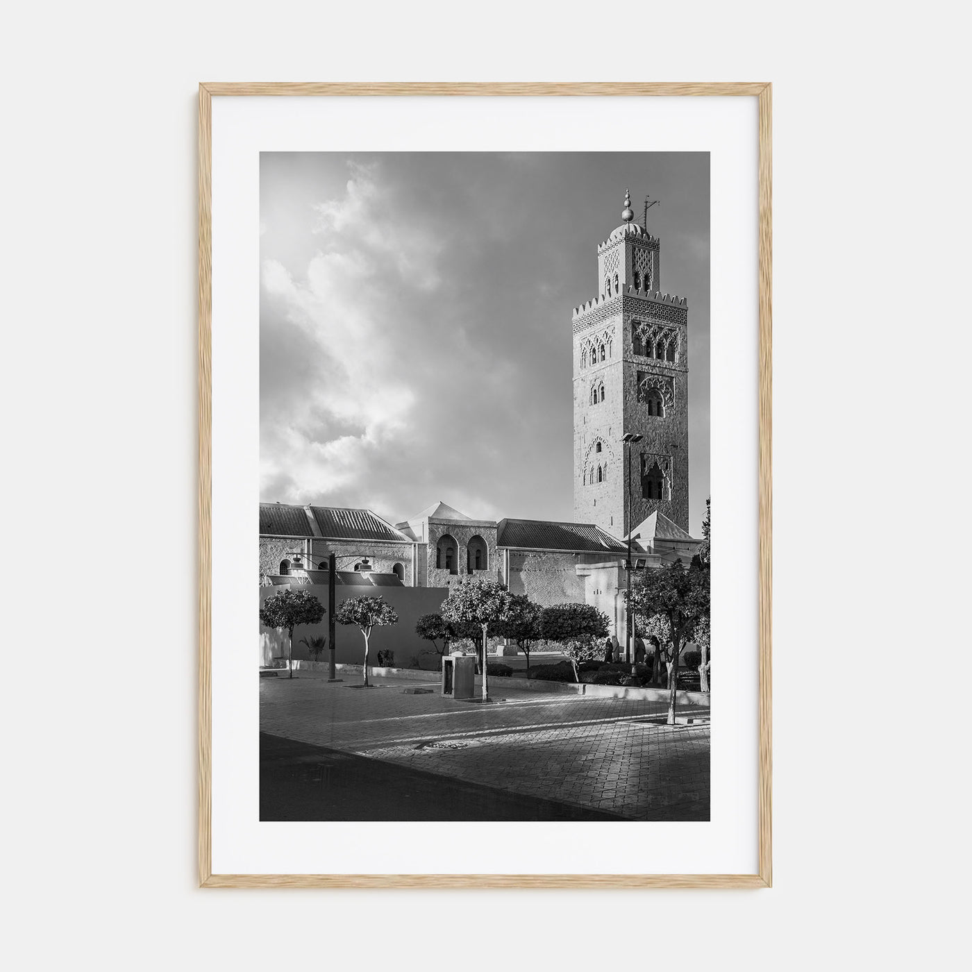 Marrakesh Photo B&W Poster