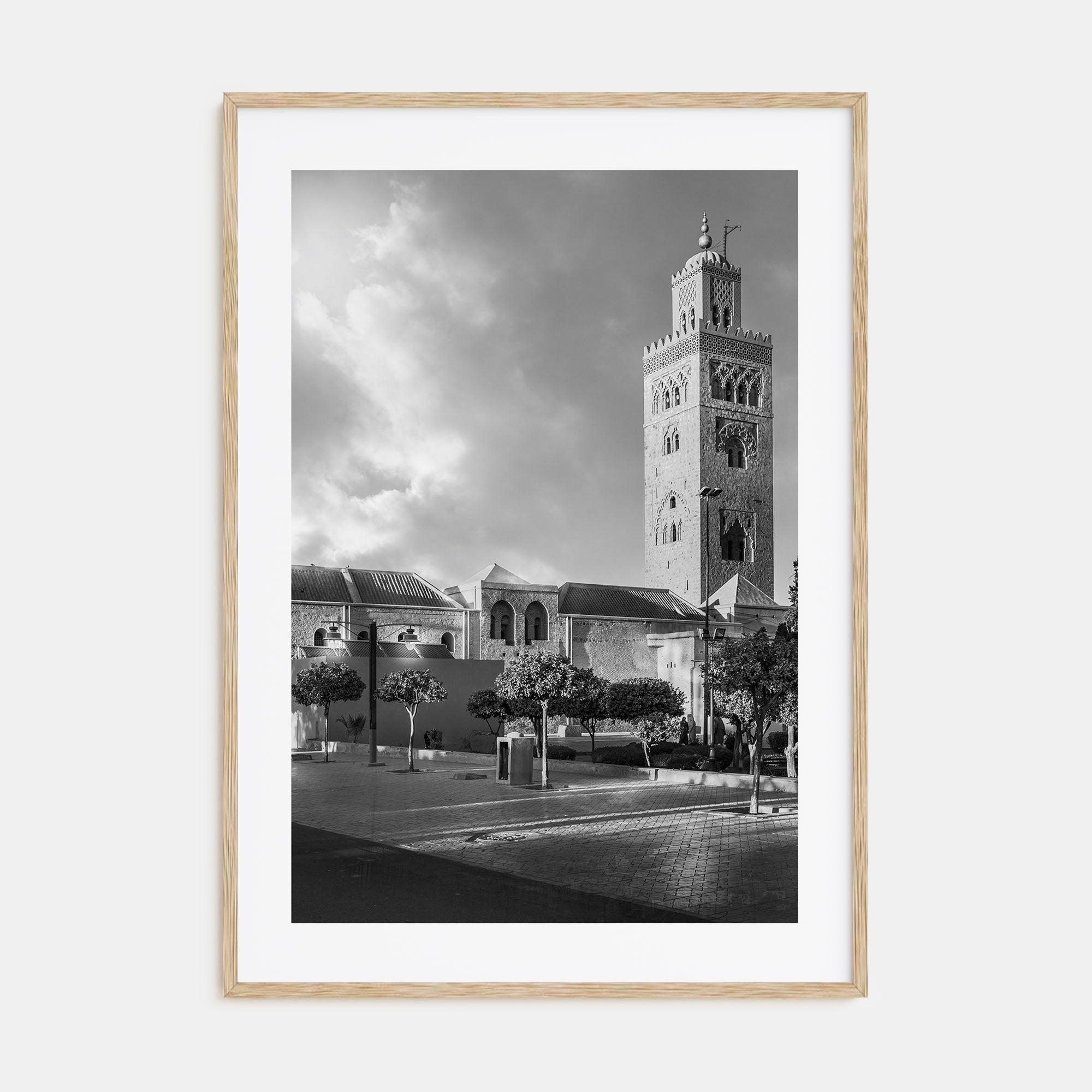 Marrakesh Photo B&W Poster