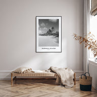 Marshall Islands Portrait B&W Poster