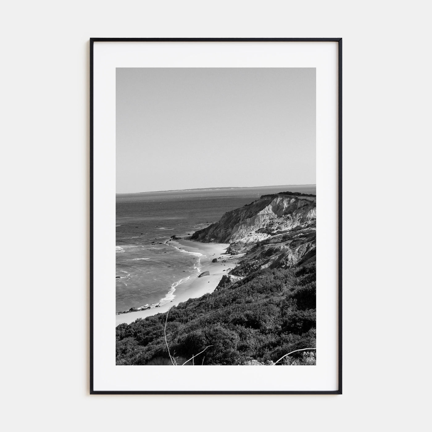 Martha's Vineyard Photo B&W Poster