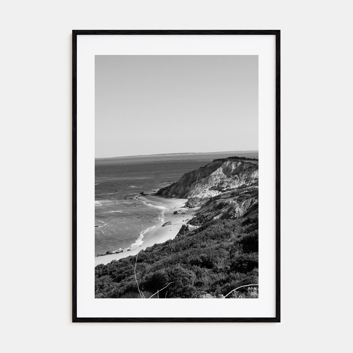 Martha's Vineyard Photo B&W Poster