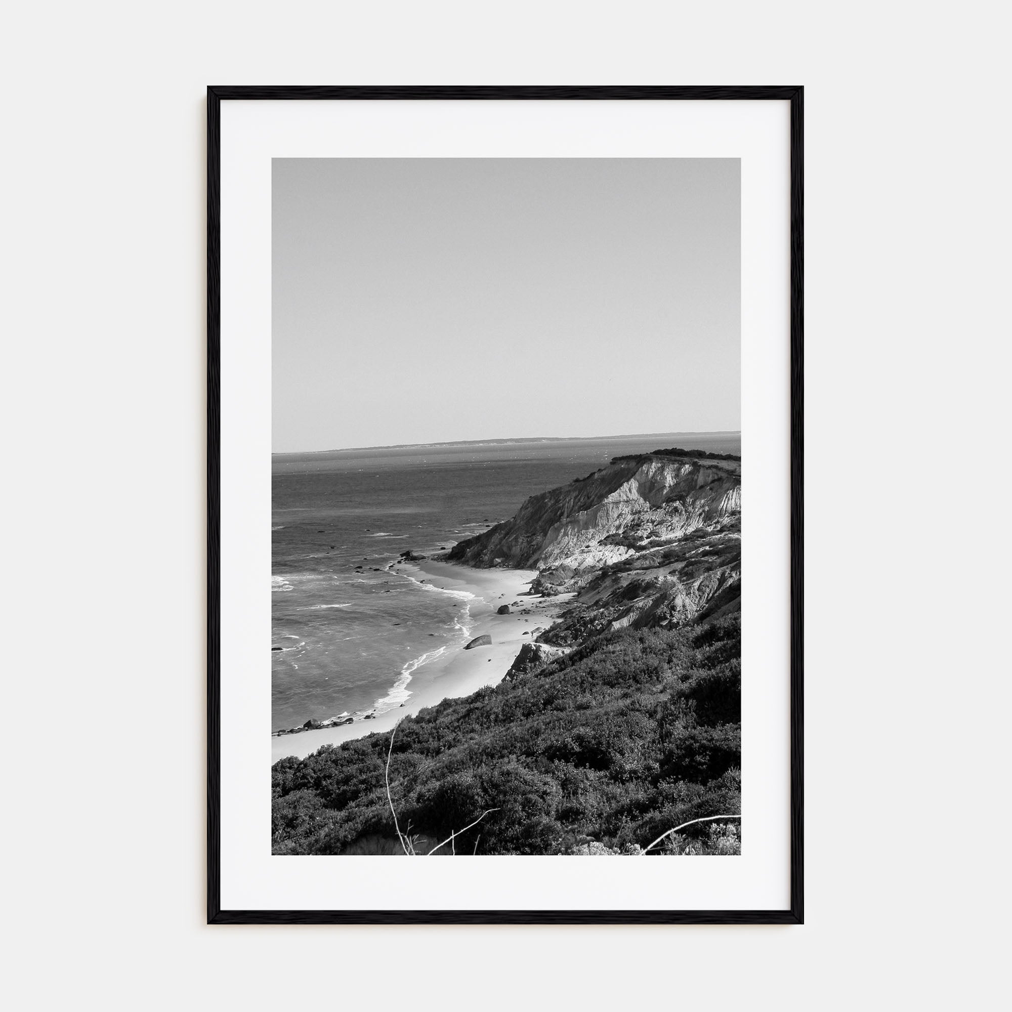 Martha's Vineyard Photo B&W Poster