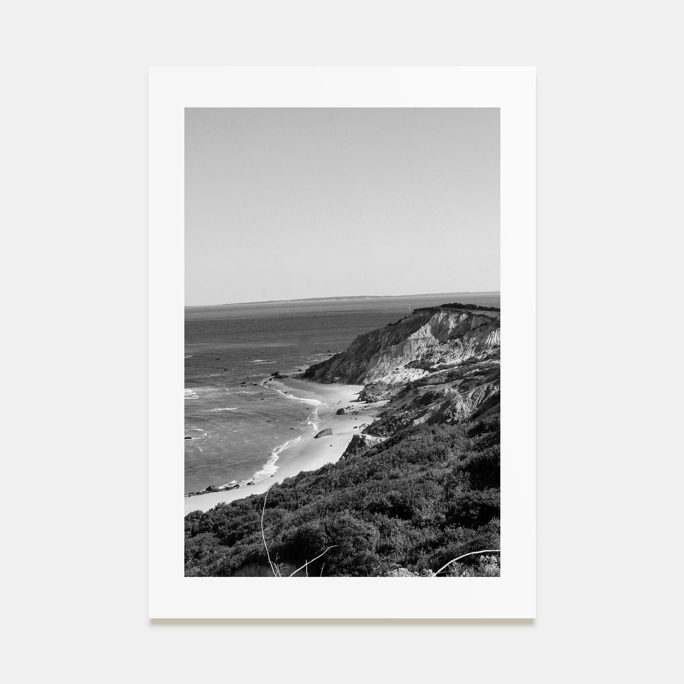 Martha's Vineyard Photo B&W Poster