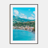 Martinique Photo Color Poster