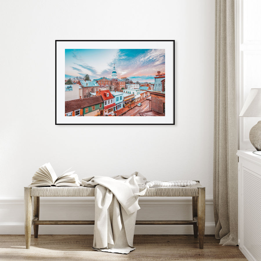 Maryland Landscape Color Poster