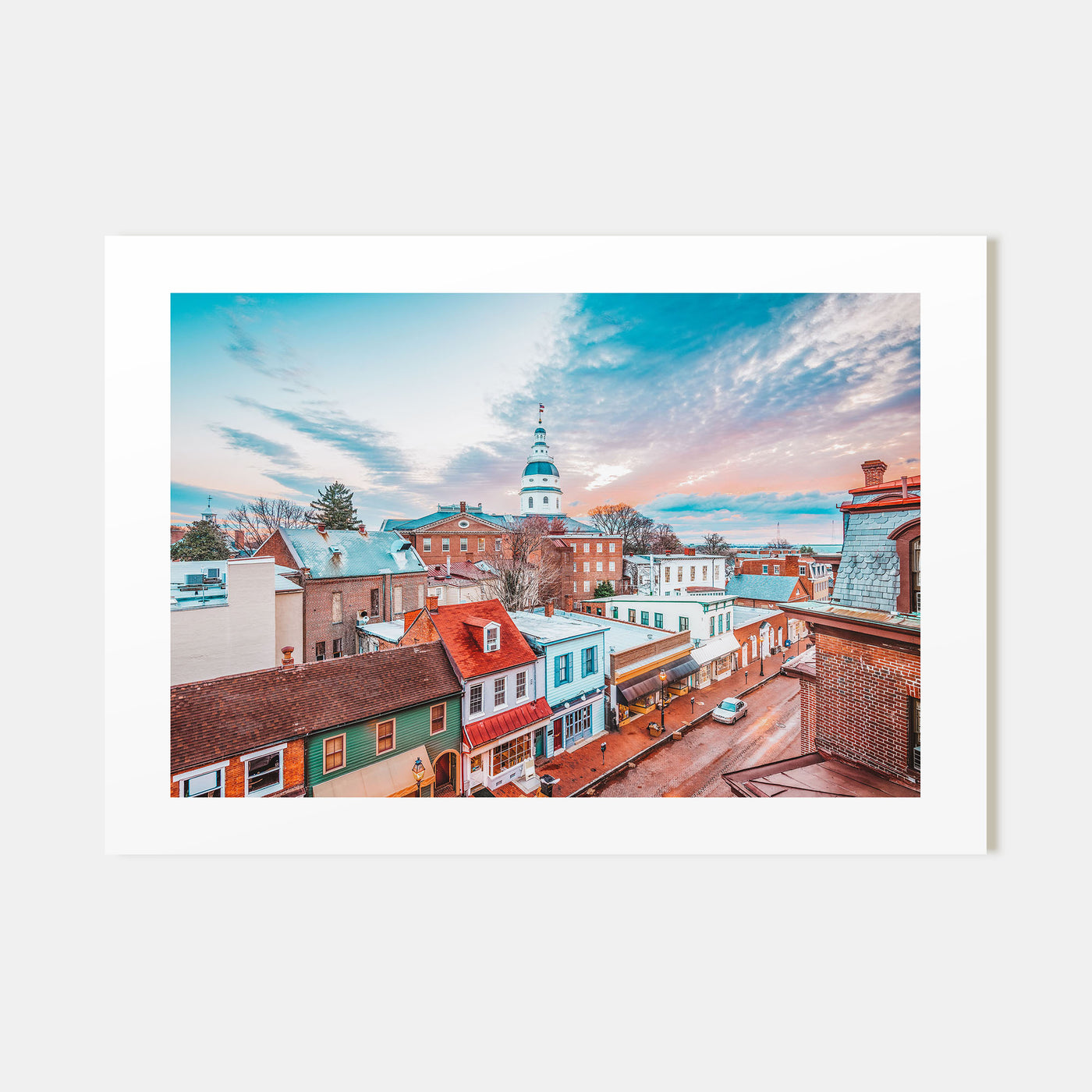 Maryland Landscape Color Poster