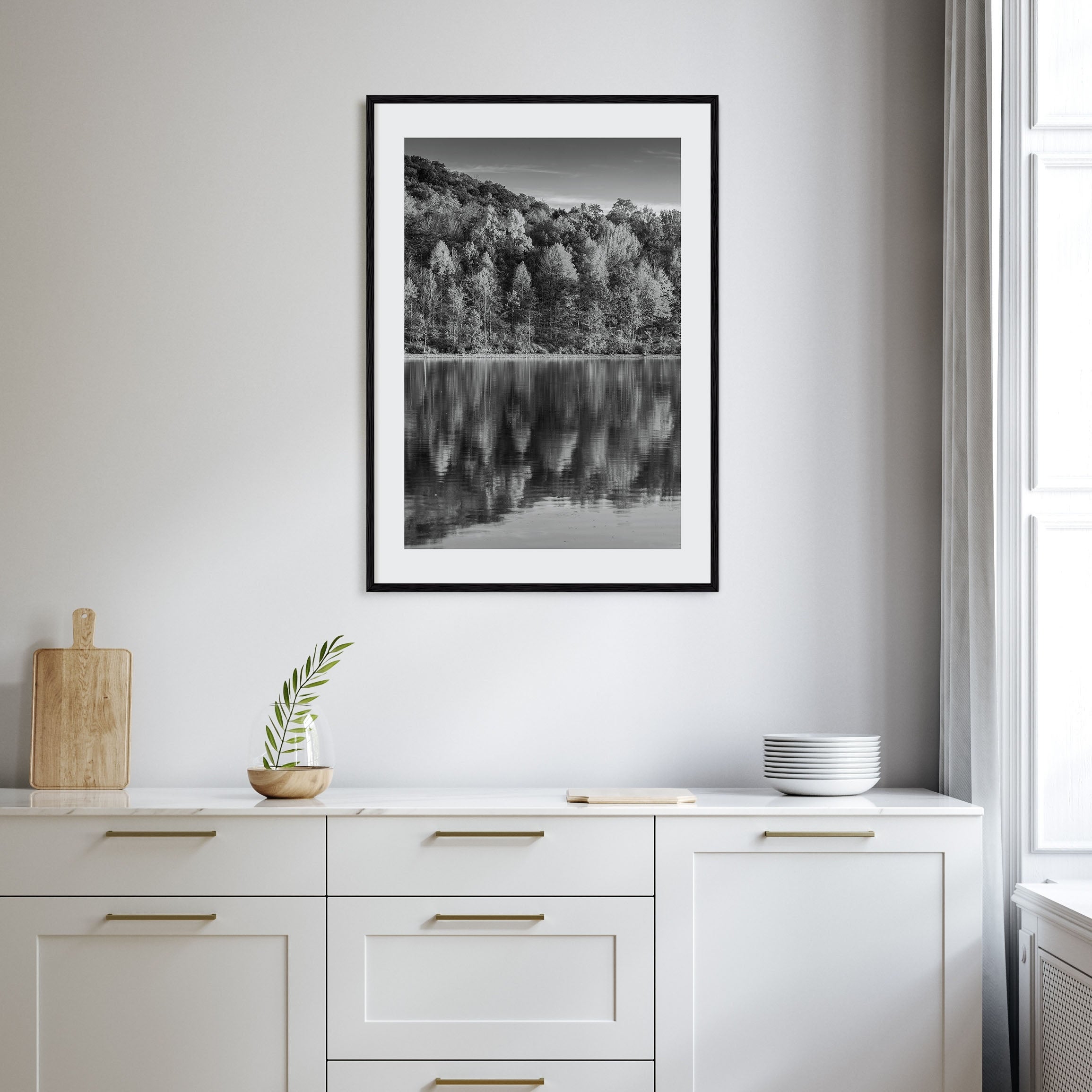 Maryland Photo B&W Poster