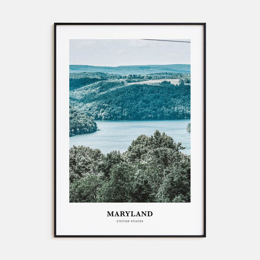 Maryland Portrait Color Poster
