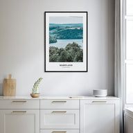 Maryland Portrait Color Poster