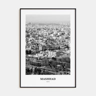 Mashhad Portrait B&W Poster