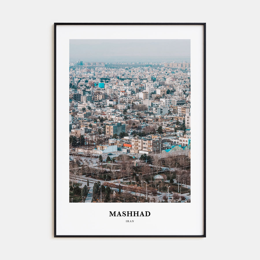 Mashhad Portrait Color Poster