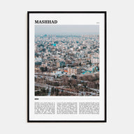 Mashhad Travel Color Poster