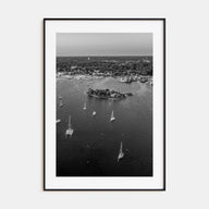Massachusetts Photo B&W Poster