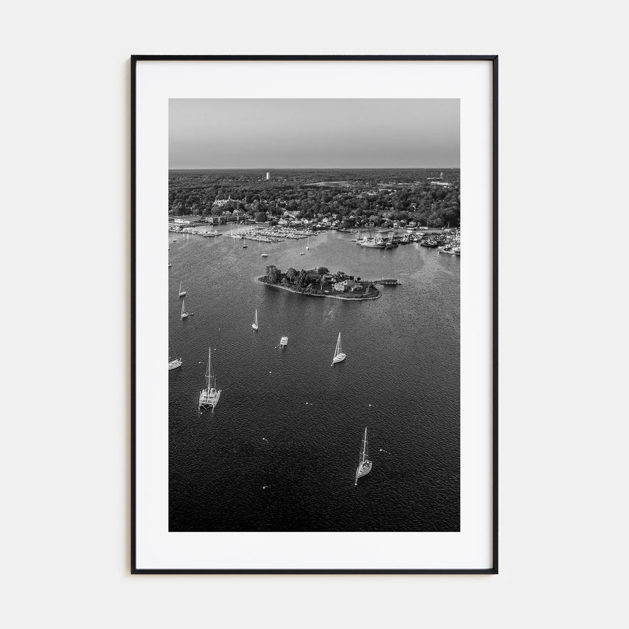 Massachusetts Photo B&W Poster