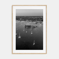 Massachusetts Photo B&W Poster