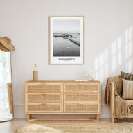 Massachusetts Portrait B&W No 2 Poster