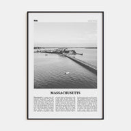 Massachusetts Travel B&W No 2 Poster