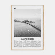 Massachusetts Travel B&W No 2 Poster