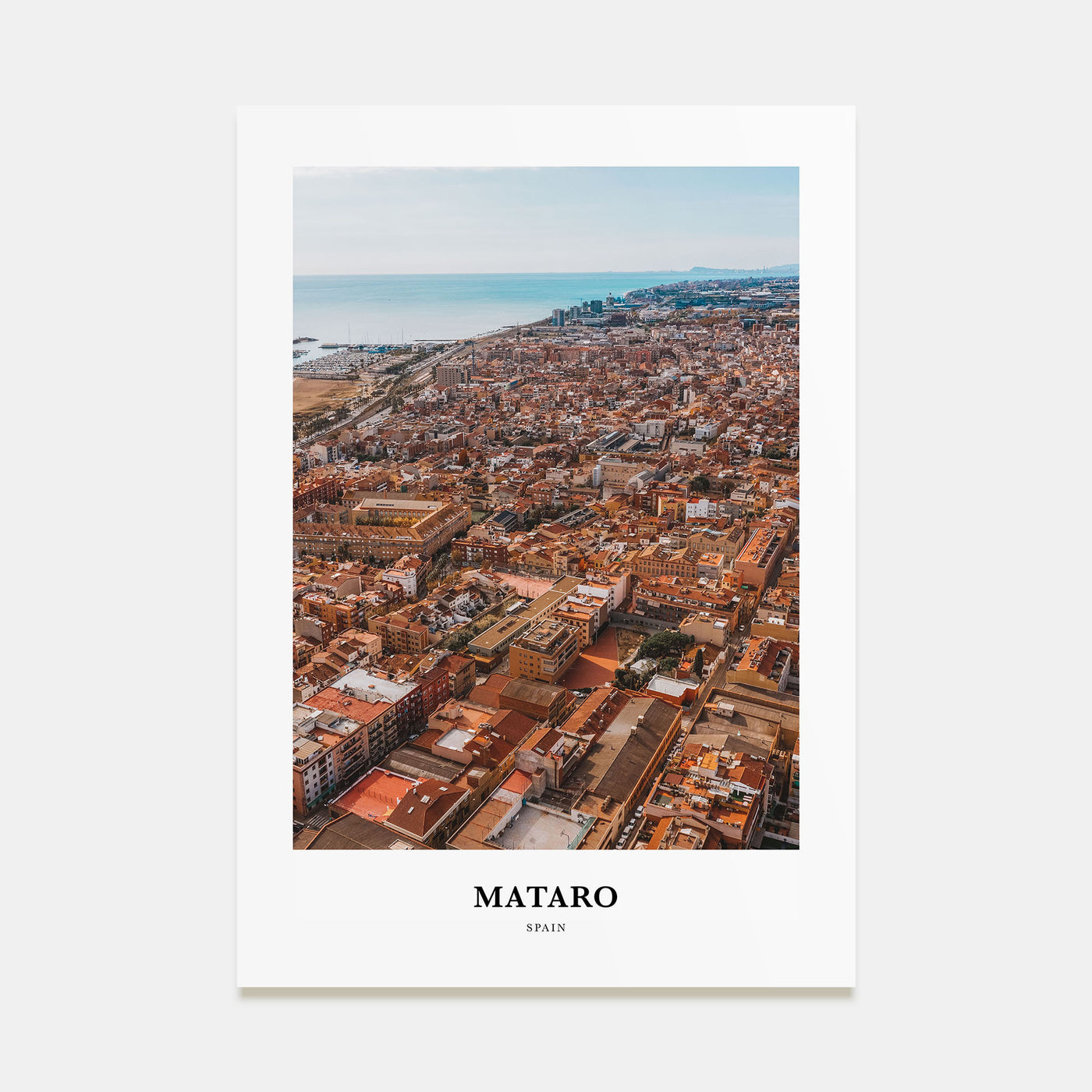 Mataro Portrait Color Poster