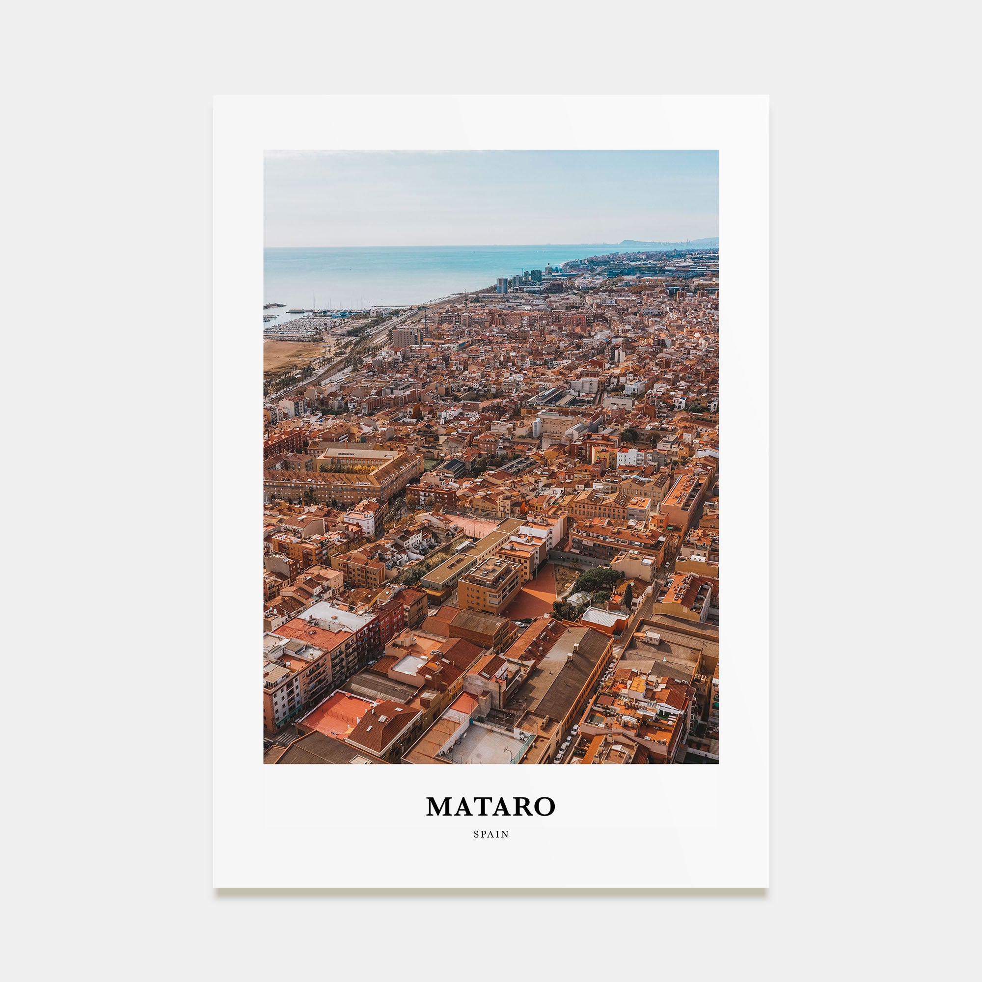 Mataro Portrait Color Poster