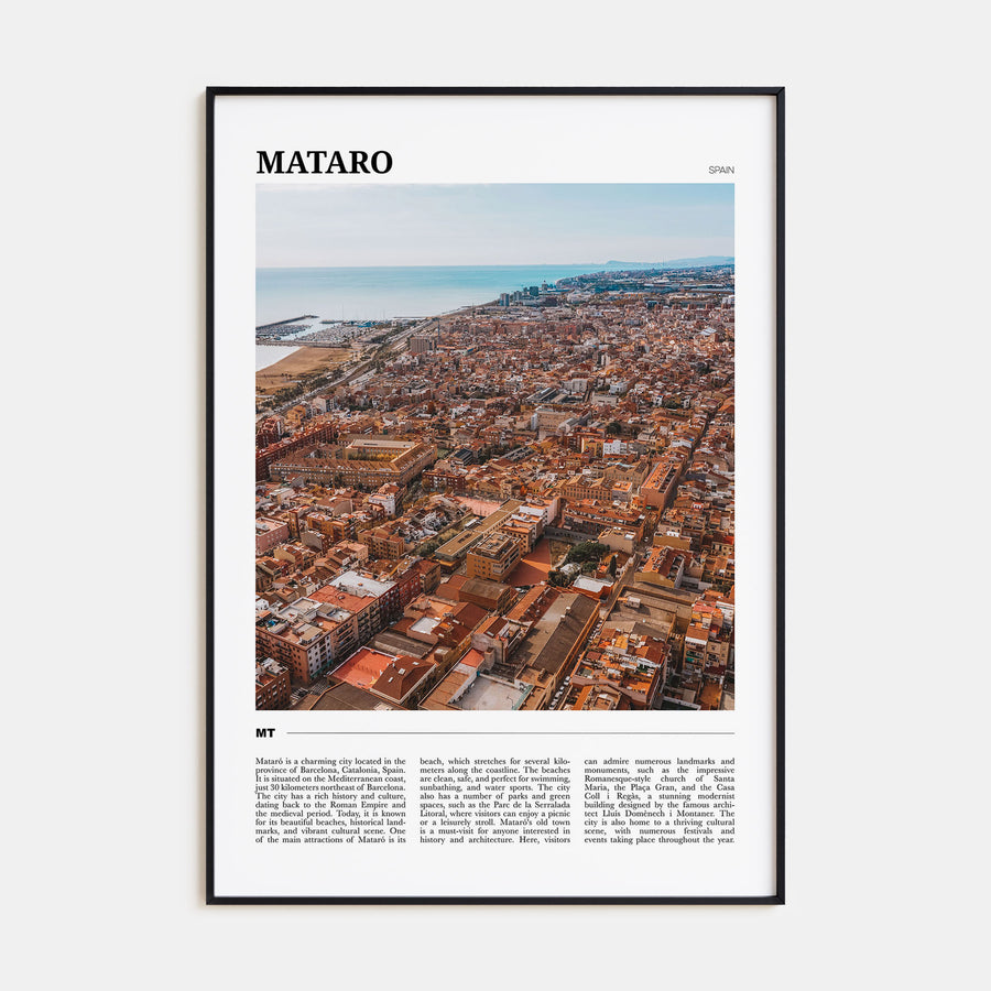 Mataro Travel Color Poster