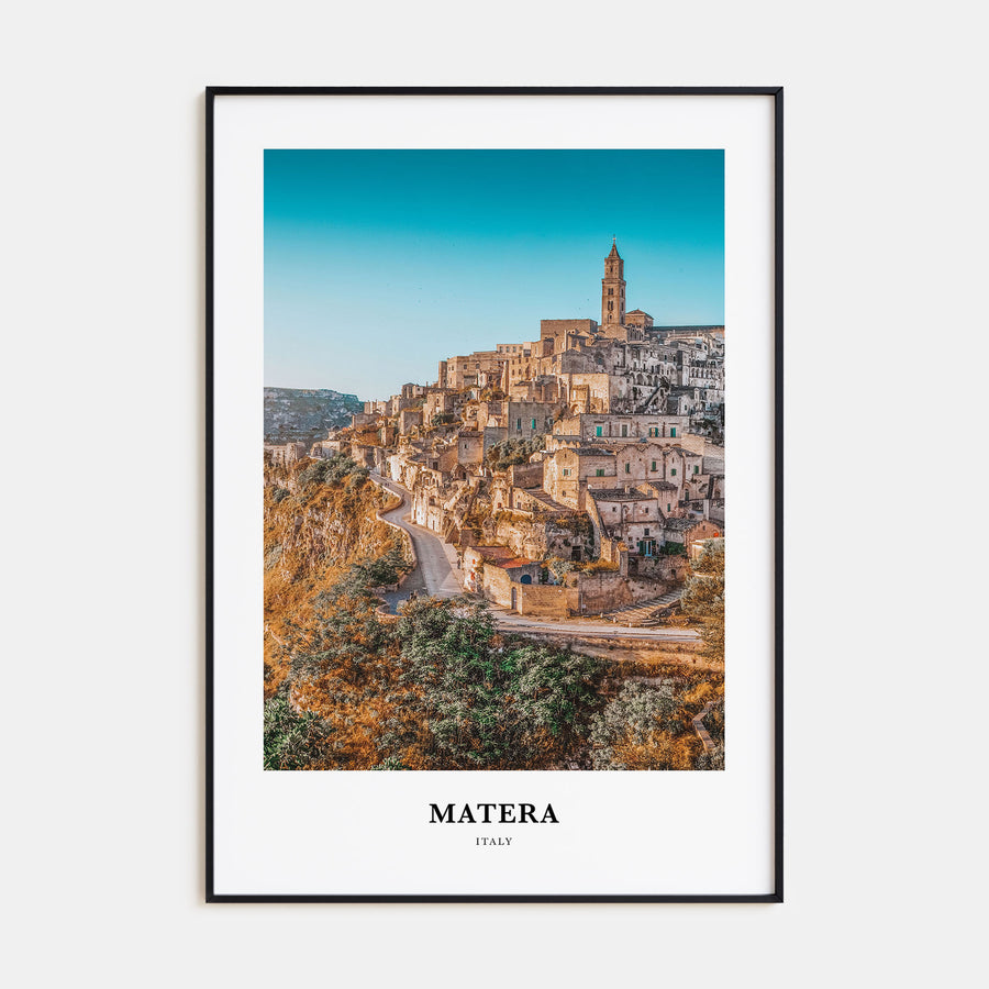 Matera Portrait Color Poster