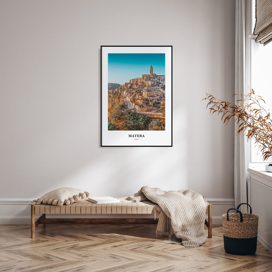 Matera Portrait Color Poster