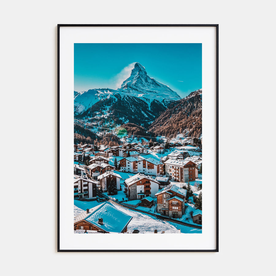 Matterhorn Photo Color Poster