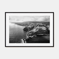 Maui Landscape B&W Poster