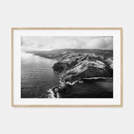 Maui Landscape B&W Poster