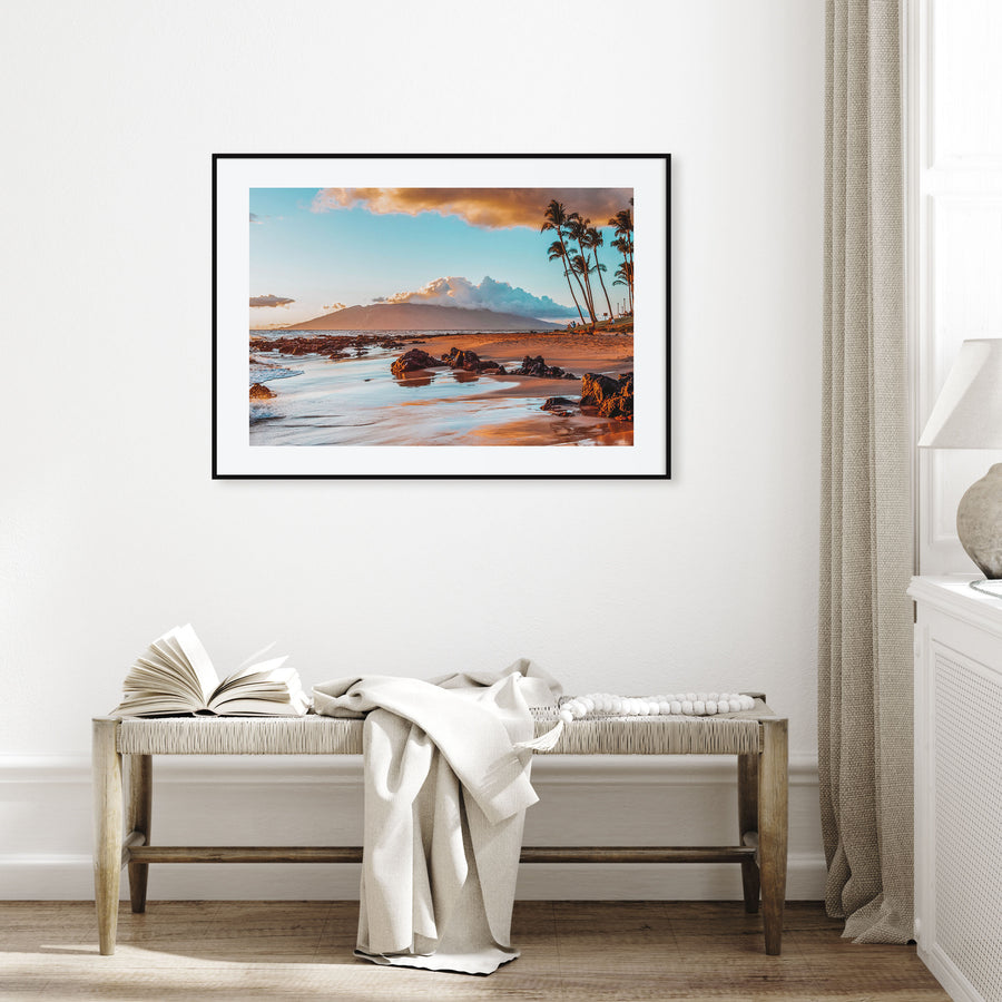 Maui Landscape Color Poster
