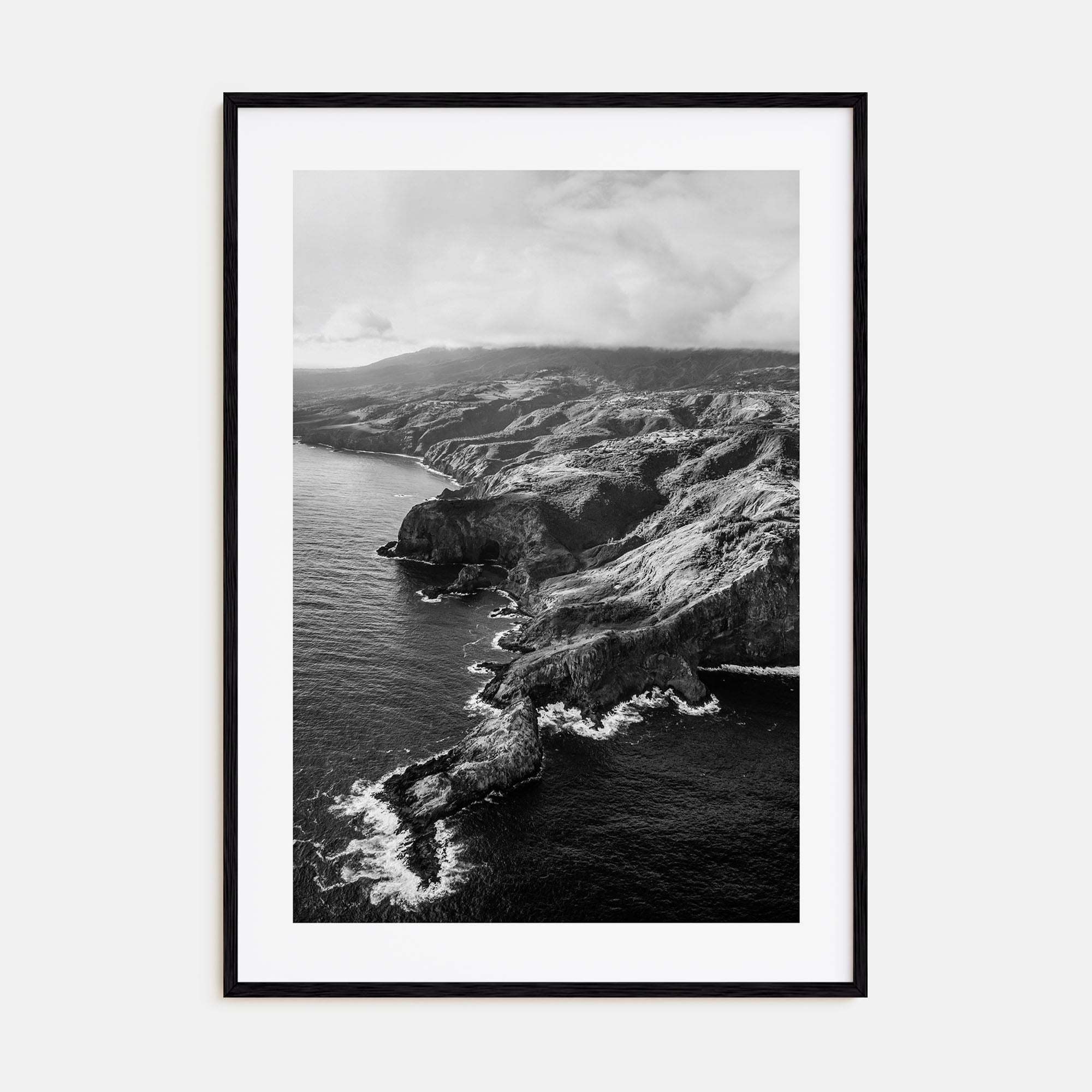 Maui Photo B&W No 2 Poster