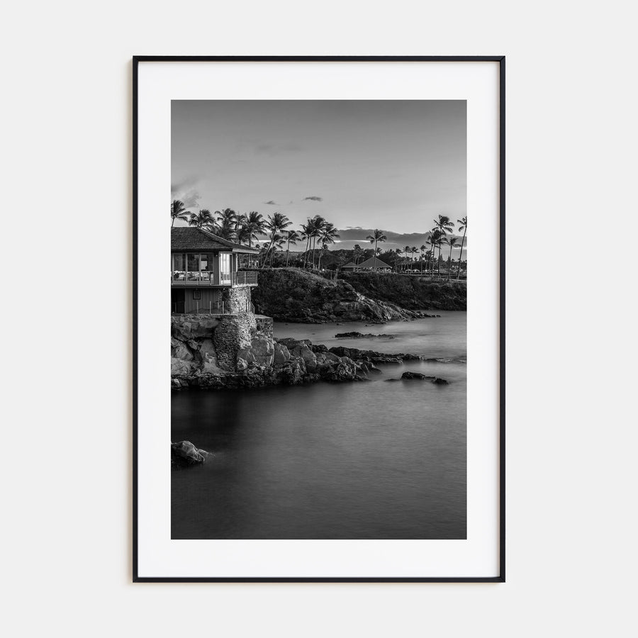 Maui Photo B&W No 3 Poster