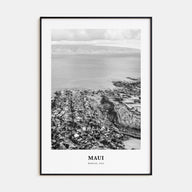 Maui Portrait B&W No 2 Poster