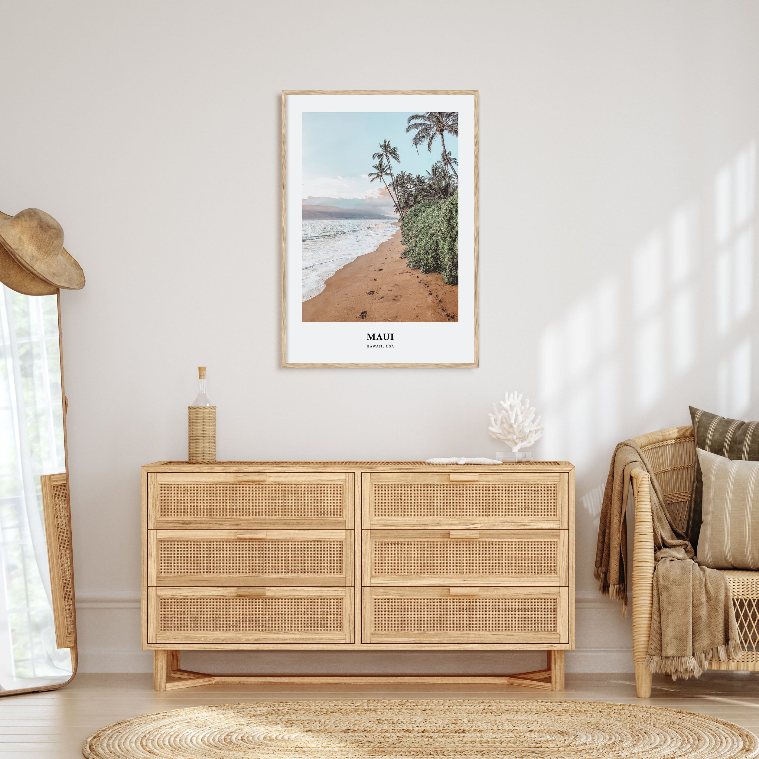 Maui Portrait Color Poster
