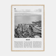 Maui Travel B&W No 2 Poster