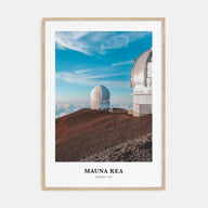 Mauna Kea Portrait Color Poster