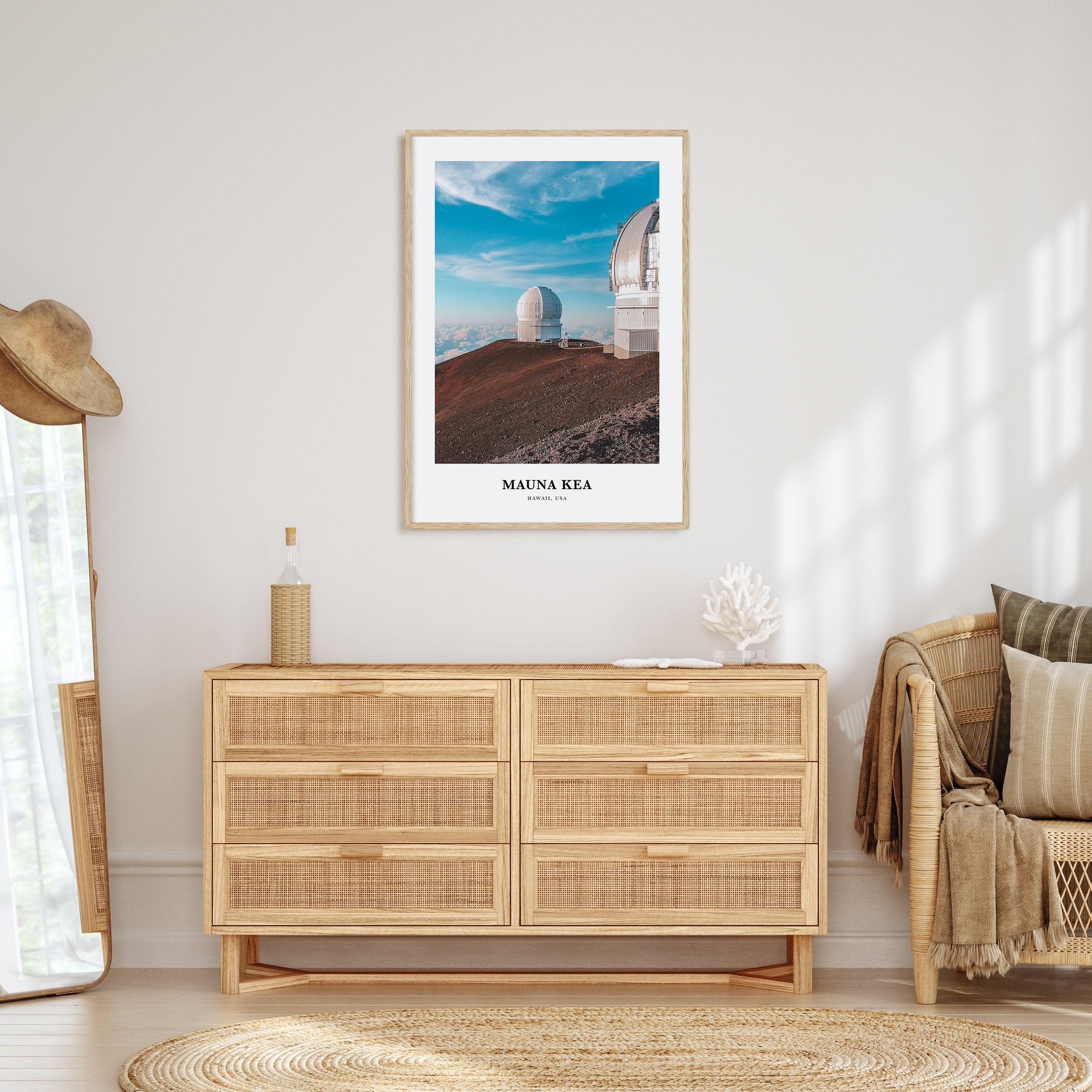 Mauna Kea Portrait Color Poster