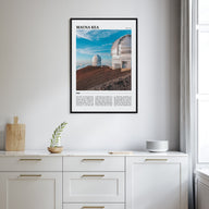 Mauna Kea Travel Color Poster